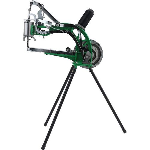 Schuhreparatur-Nähmaschine - Handbetriebene Haushaltsnähmaschine - Overlock-Stich - Metallgehäuse - Grün