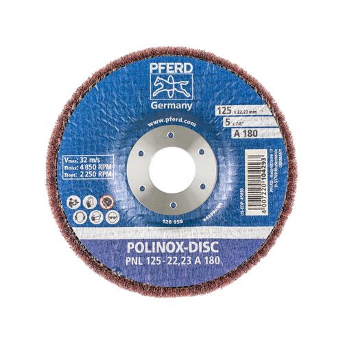 Pferd POLINOX Schleifdisc 125x22,23mm A 180 (44692262)
