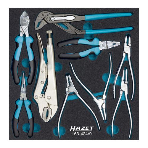 Werkzeugmodul 163-424/9 9-tlg.Anz.Werkzeuge:9 HAZET)
