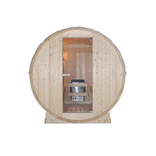SANOTECHNIK Fasssauna TROMSÖ L