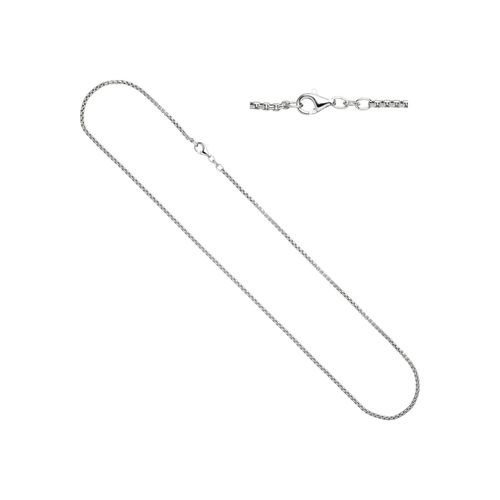 Silberkette JOBO, silber (silber 925), Halsketten, Damen, Silber 925 (Sterlingsilber), L: 42, Silberkette, Venezianerkette 925 Silber 42 cm 1,6 mm