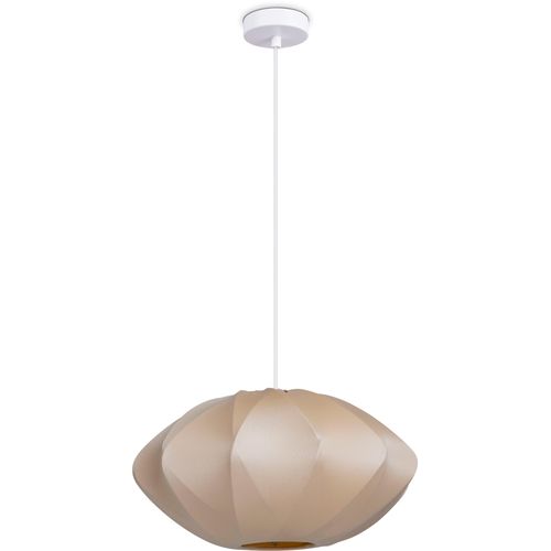 PACO HOME Pendelleuchte "HUGO PD1", weiß, 1, Ø 40cm H: 22,5cm, Leuchten, Pendelleuchte