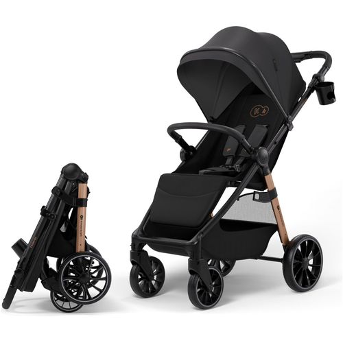 Kinder-Buggy KINDERKRAFT "Grande 2", Kinder, moonlight schwarz, Kinderwagen