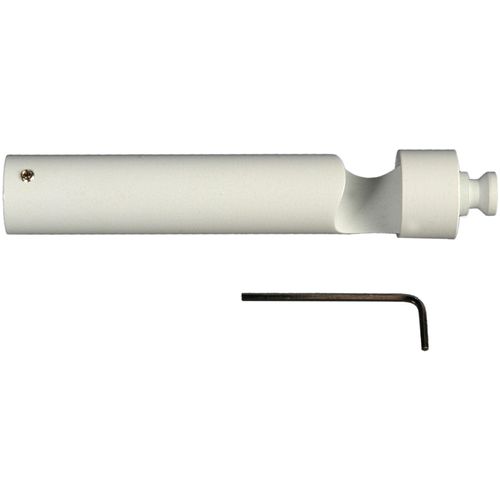 Trägerverlängerung LIEDECO, weiß, L:12,5cm Ø:2cm, Gardinenstangenhalterungen, für Gardinenstangen Ø 20 mm