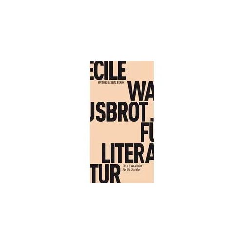 Für die Literatur