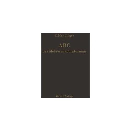 ABC des Molkereilaboratoriums