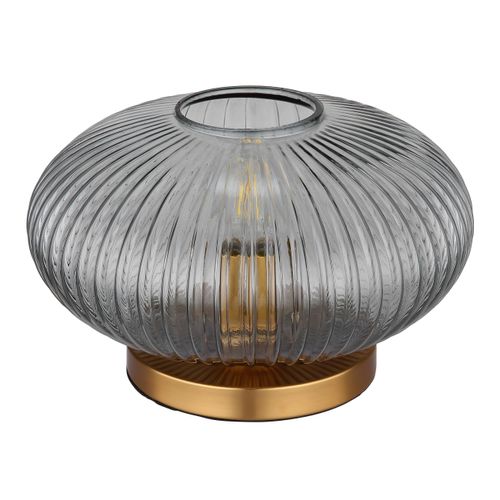 Tischleuchte Normy in Grau max. 60 Watt