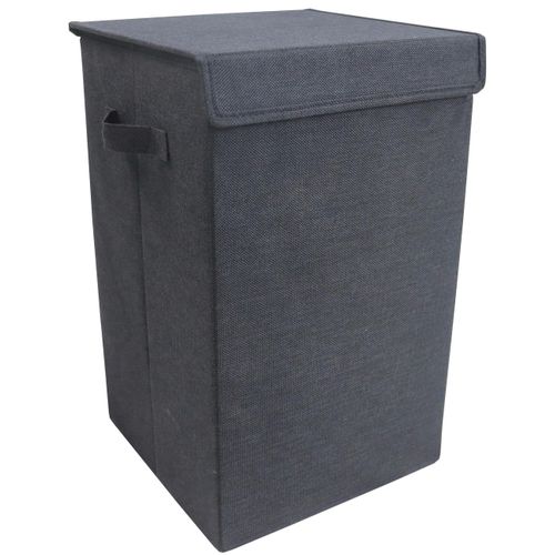 Wäschekorb Dreso M ca. 30x50x30 cm Anthrazit