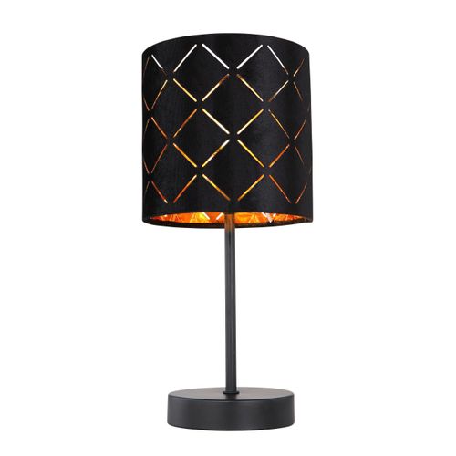 Tischleuchte Sunna in Schwarz max. 25 Watt