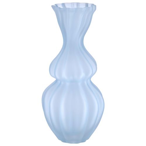 Vase Bubble Blossom I Hellblau