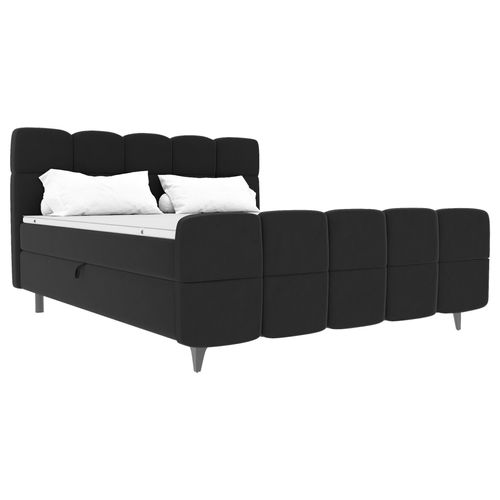 Boxbett Mona Schwarz ca. 160x200cm