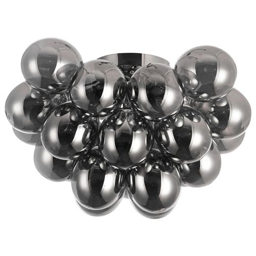 Deckenleuchte Balbo Nickelfarben max. 28 Watt Deckenlampe