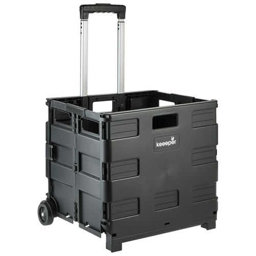 Einkaufstrolley Olli Schwarz ca. 65l