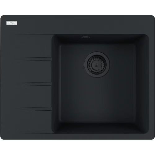 Spüle Centro, Schwarz Becken Links