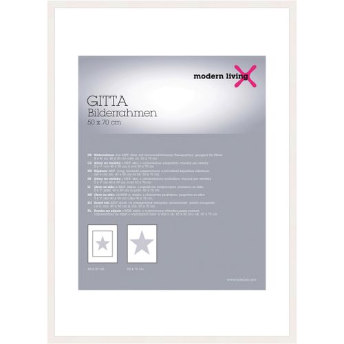 Bilderrahmen Gitta in Weiß ca. 50x70cm