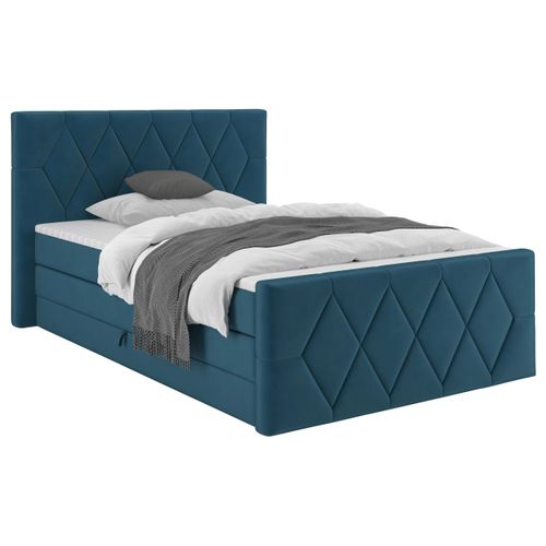 Boxspringbett Josie B Petrol ca. 140x200cm