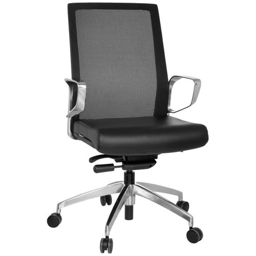 Drehstuhl Provider Net Schwarz ca. 57x110x50cm