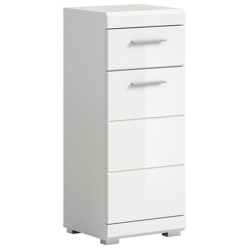 Unterschrank SCOUT Weiß Hochglanz ca. 37x88x31 cm