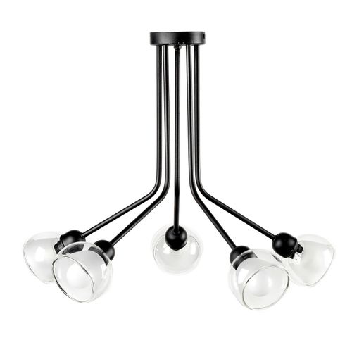 Deckenleuchte Denver Schwarz max. 6 Watt Deckenlampe