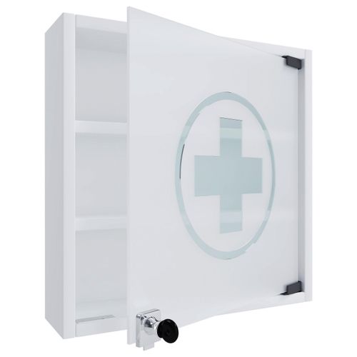 Medizinschrank Hustila S ca. 40x32 cm Weiß