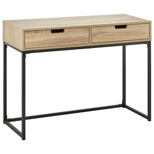 Konsolentisch Giorgia Eiche/Schwarz MDF