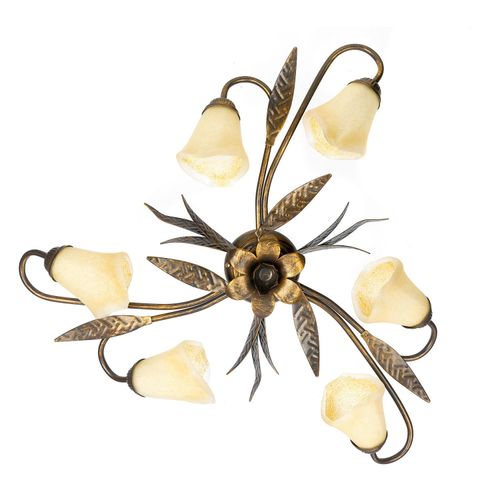 Deckenleuchte Alga Bronzefarben max. 6 Watt Deckenlampe