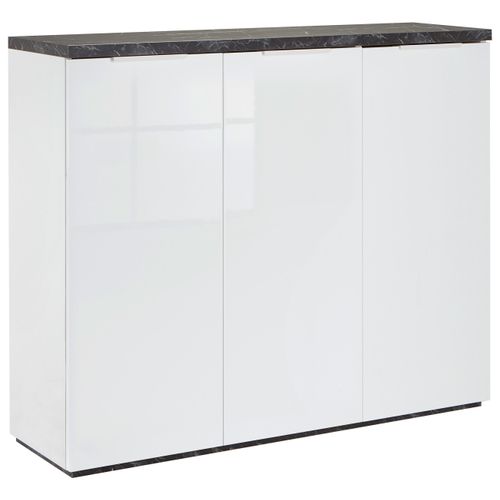 Schuhschrank in Weiß