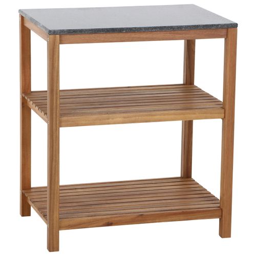 Outdoorküche Riva Holz/Granit