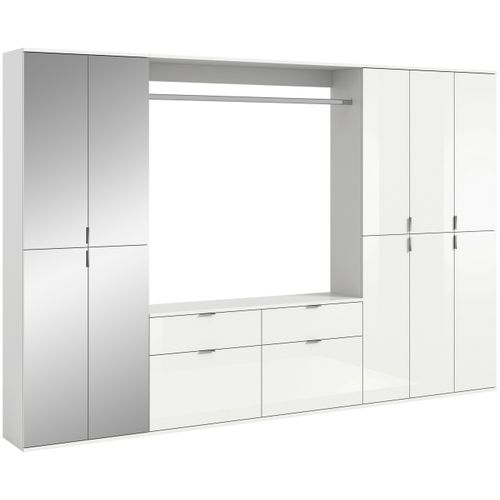 Garderobe Projekt X ca. 273x193 cm Weiß
