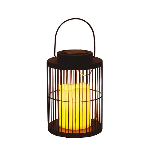 Solarleuchte Amo Schwarz max. 0,06 Watt