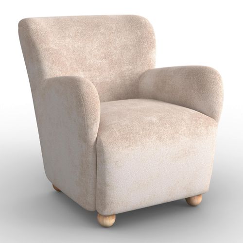 Sessel Lea Chenille Beige