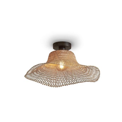Deckenleuchte Ibiza in Naturfarben max. 60 Watt Deckenlampe