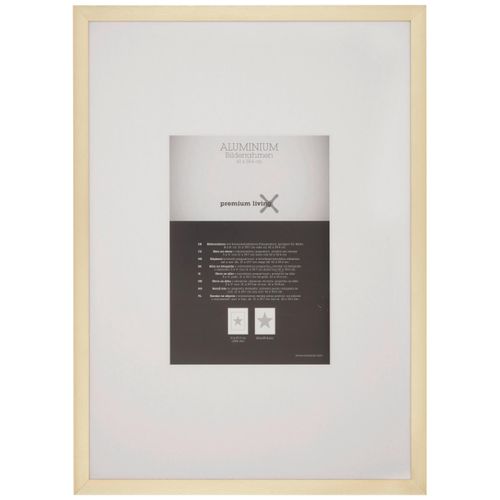 Bilderrahmen Aluminium in Goldfarben