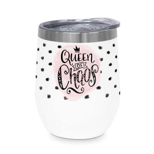 Thermobecher Queen of Chaos aus Edelstahl
