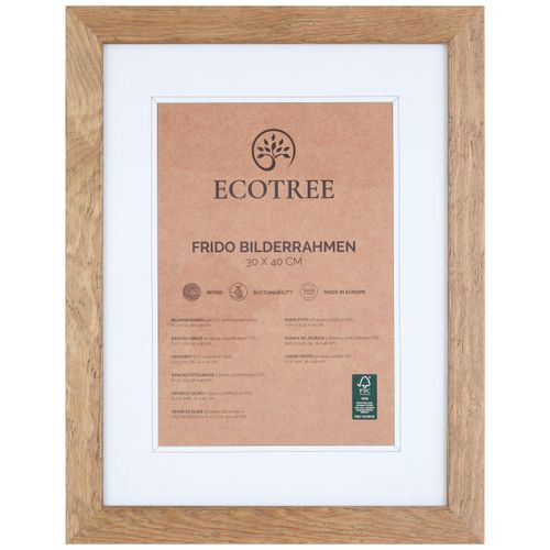 Bilderrahmen Frido in Naturfarben aus Echtholz