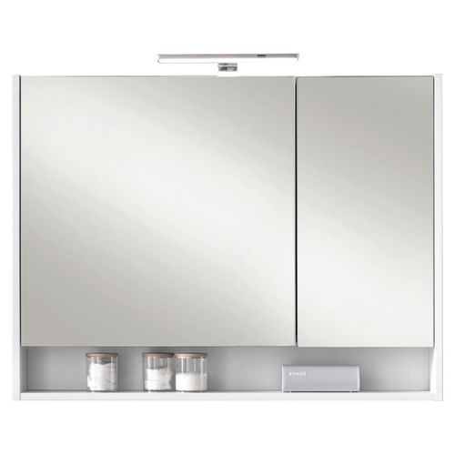 Spiegelschrank in Weiß