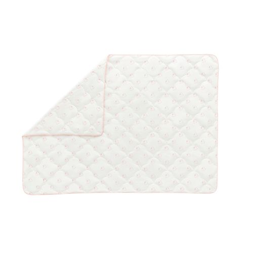 Bettdecke Cotton ca. 200x200x4 cm Weiß