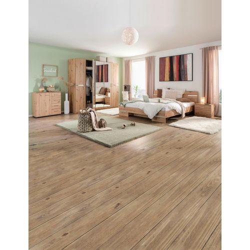 Schlafzimmer in Eichefarben, 4-teilig