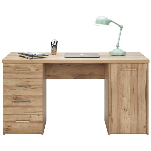 Schreibtisch in Eichefarben