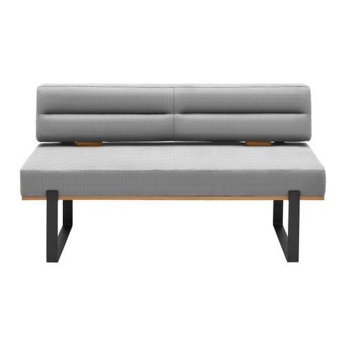 Sitzbank Canon Silberfarben