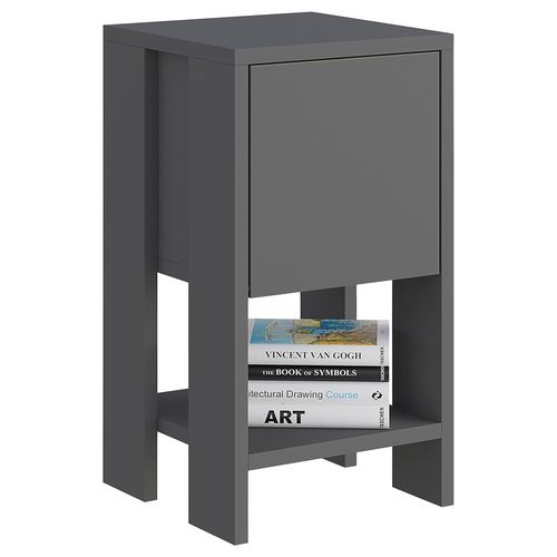 Nachttisch Ema ca. 30x55x30 cm Anthrazit