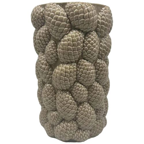 Vase Pinecone Braun