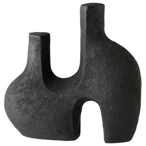 Skulptur Binge in Schwarz