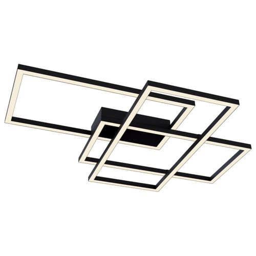 Deckenleuchte Line Schwarz max. 80 Watt Deckenlampe