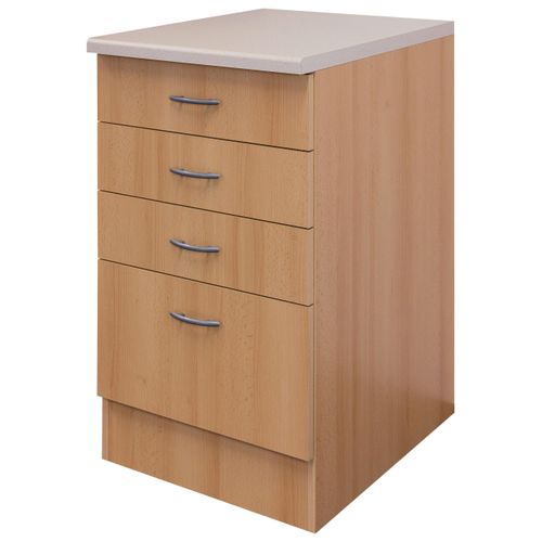 Küchenunterschrank in Buchefarben ´NANO B:50CM BUCHE