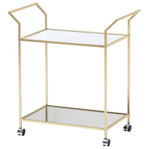 Servierwagen Goldfarben