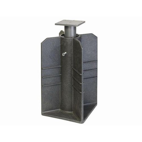 Schirmständer Kunststoff / Stahl für BHT: 280x48x28 cm