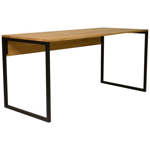 Schreibtisch Albero Naturfarben/Schwarz