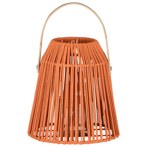 Windlicht Pop Up I Naturfarben/Terracotta