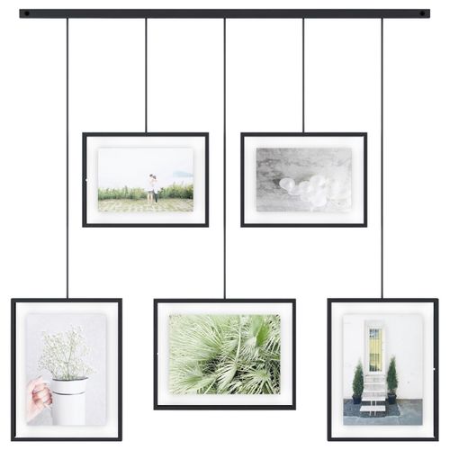 Collagen-Bilderrahmen Schwarz